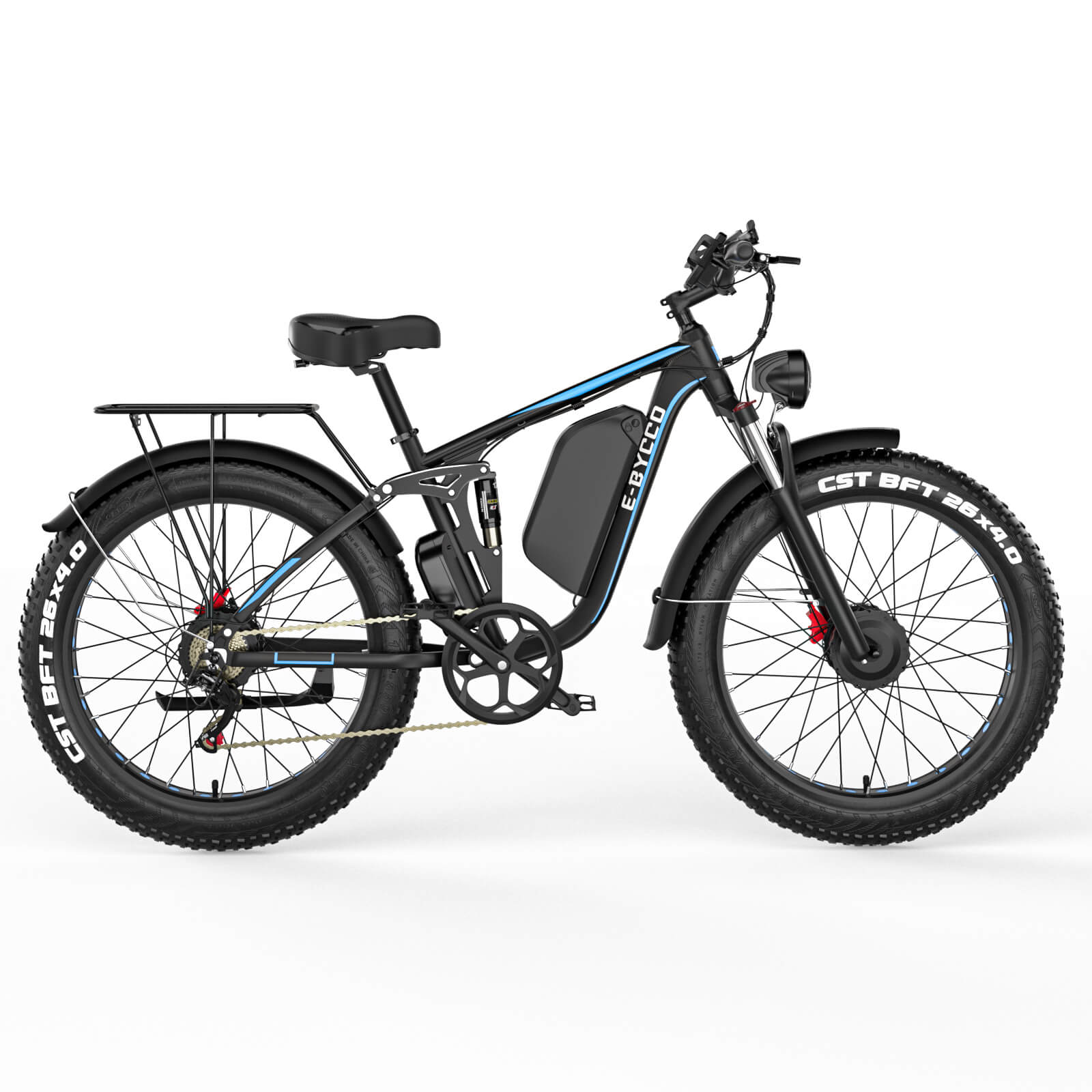 EBYCCO 26" EB7Pro Electric Bike 64 KM/H 2000W Peak 3000W 52V 32AH Battery