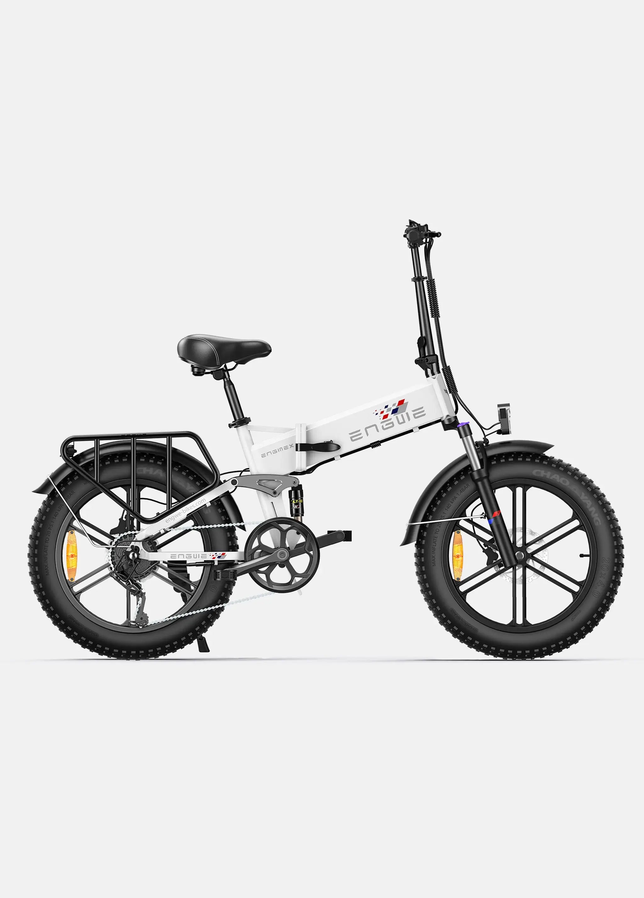 Engine X 100 km Range Max Speed 25 km/h Full Suspension Foldable E-bike