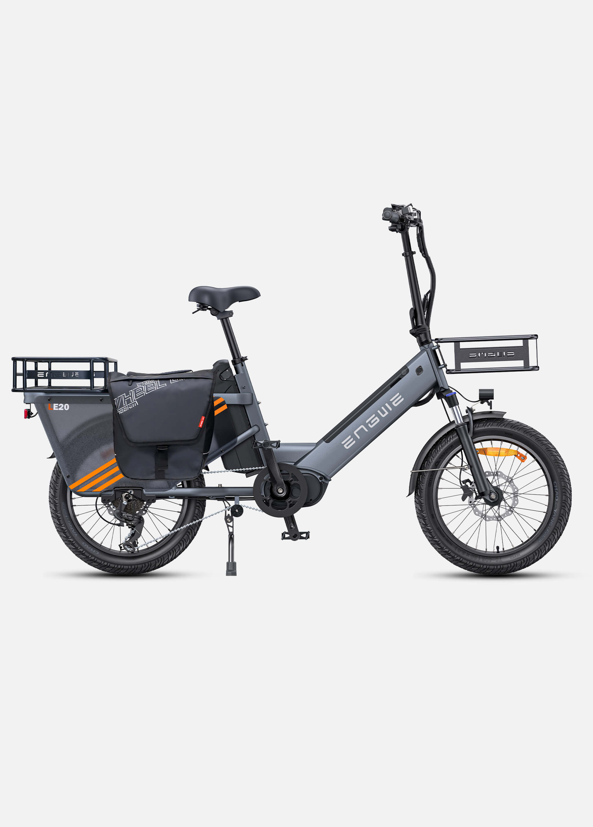 ENGWE LE20 250W Mid-drive Torque sensor Step-Thru Cargo Ebike