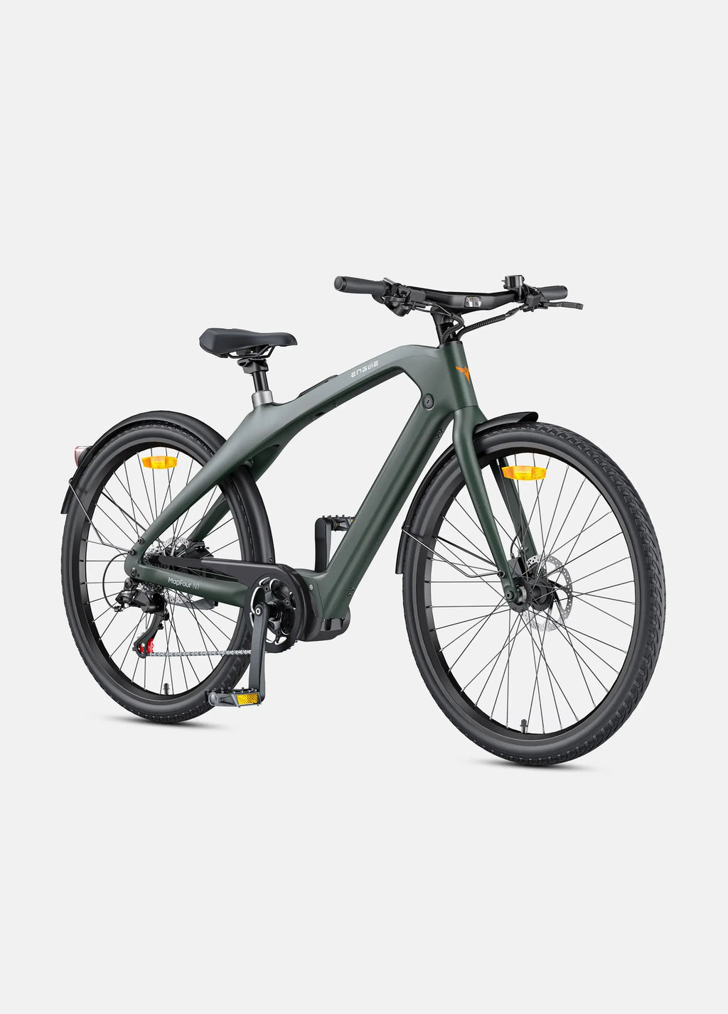 ENGWE MAPFOUR N1 PRO 250W Mid-drive Motor, 80Nm Torque Carbon Fiber City E-bike