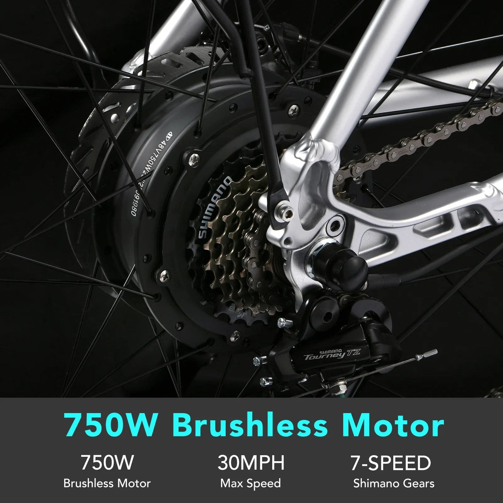 Refurbished 29" E9 750W 48V 17.5Ah Used Electric Mountain Bike