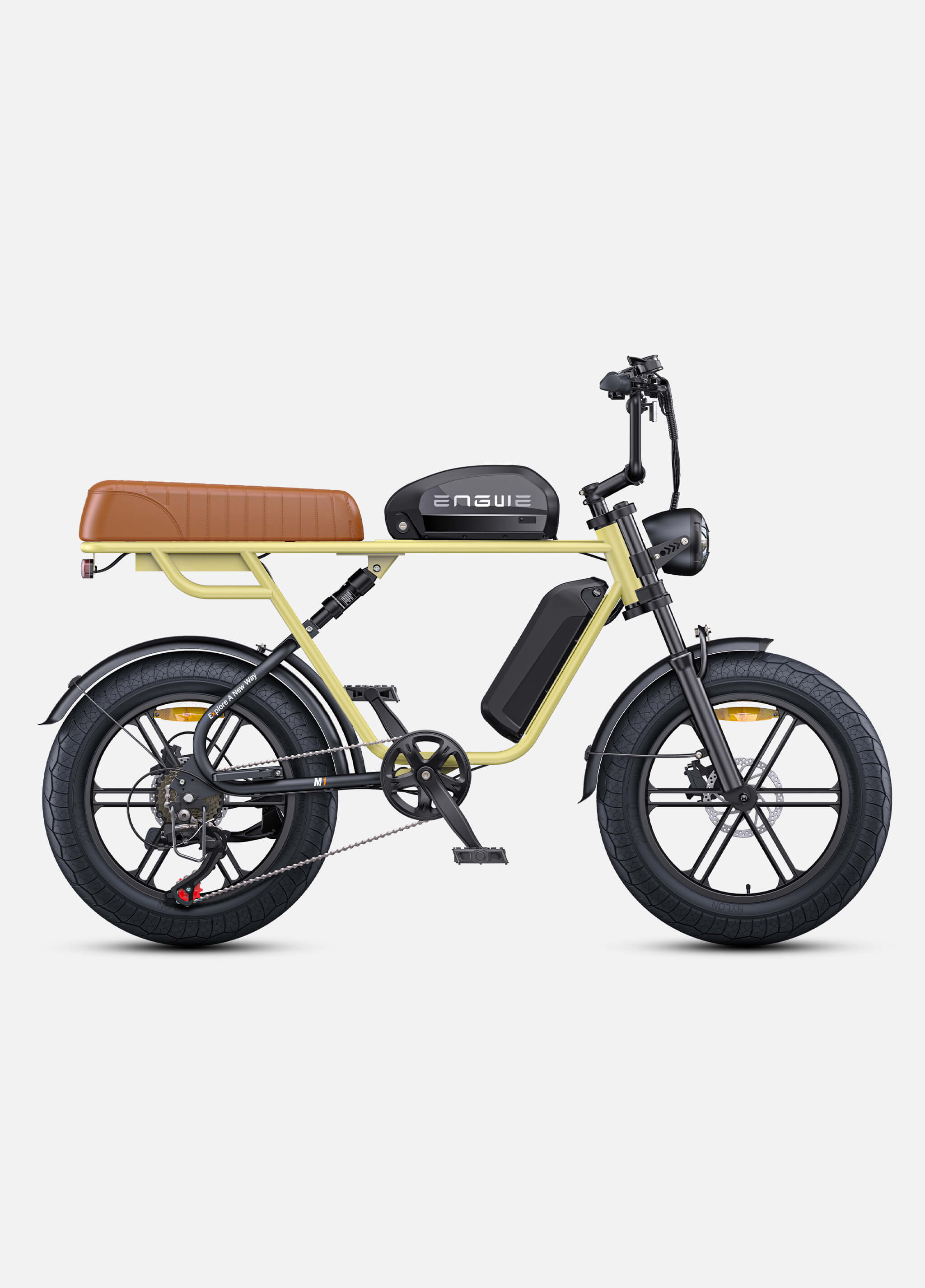 ENGWE M1 65Nm Torque Dual Passenger Motorcycle-styled E-bike
