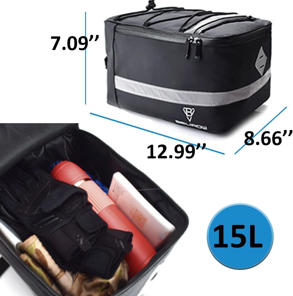 EBYCCO Electric Bike 15L Rack Bag