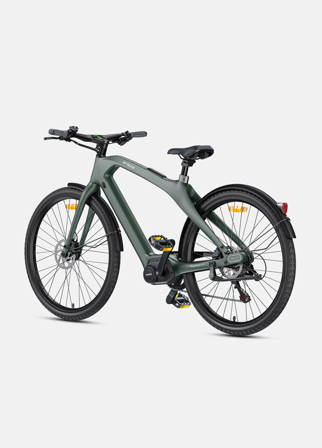 ENGWE MAPFOUR N1 PRO 250W Mid-drive Motor, 80Nm Torque Carbon Fiber City E-bike