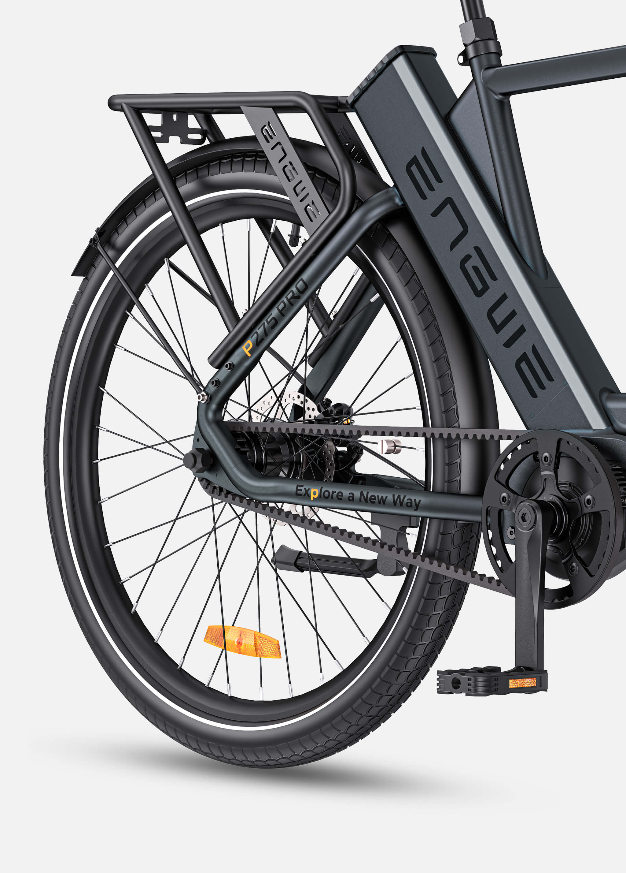 ENGWE P275 Pro 250W 260km Bafang Torque Sensor Mid-drive Motor Commuting E-bike