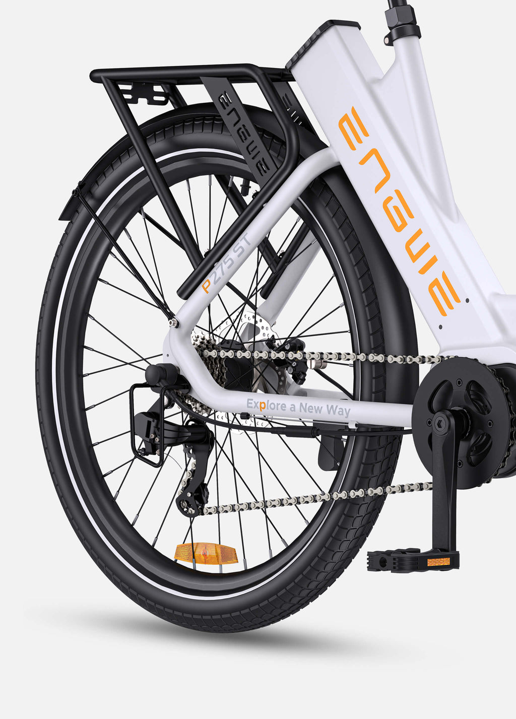 ENGWE P275 ST 250W 260km Ananda Torque Sensor Mid-drive Motor Commuting E-bike