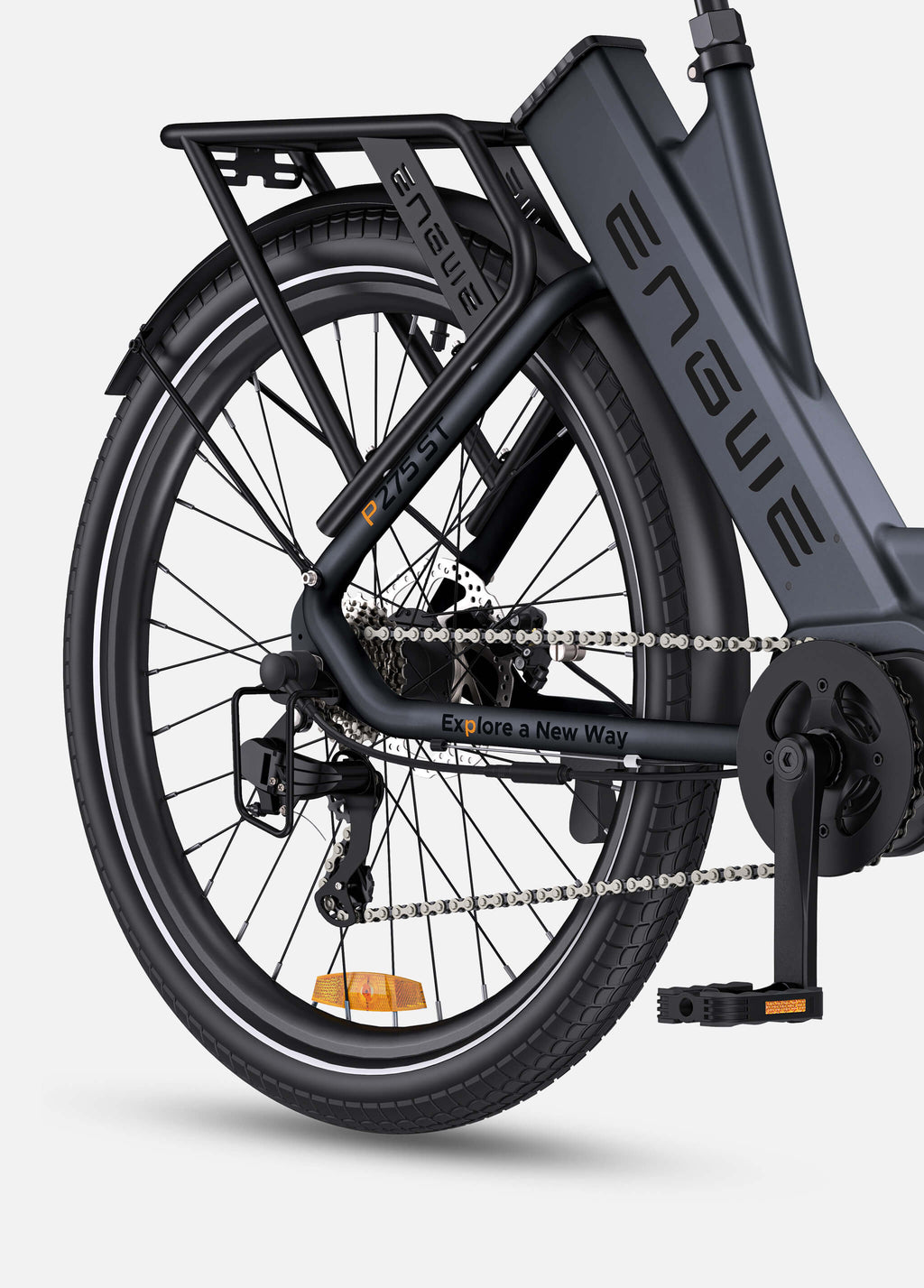 ENGWE P275 ST 250W 260km Ananda Torque Sensor Mid-drive Motor Commuting E-bike