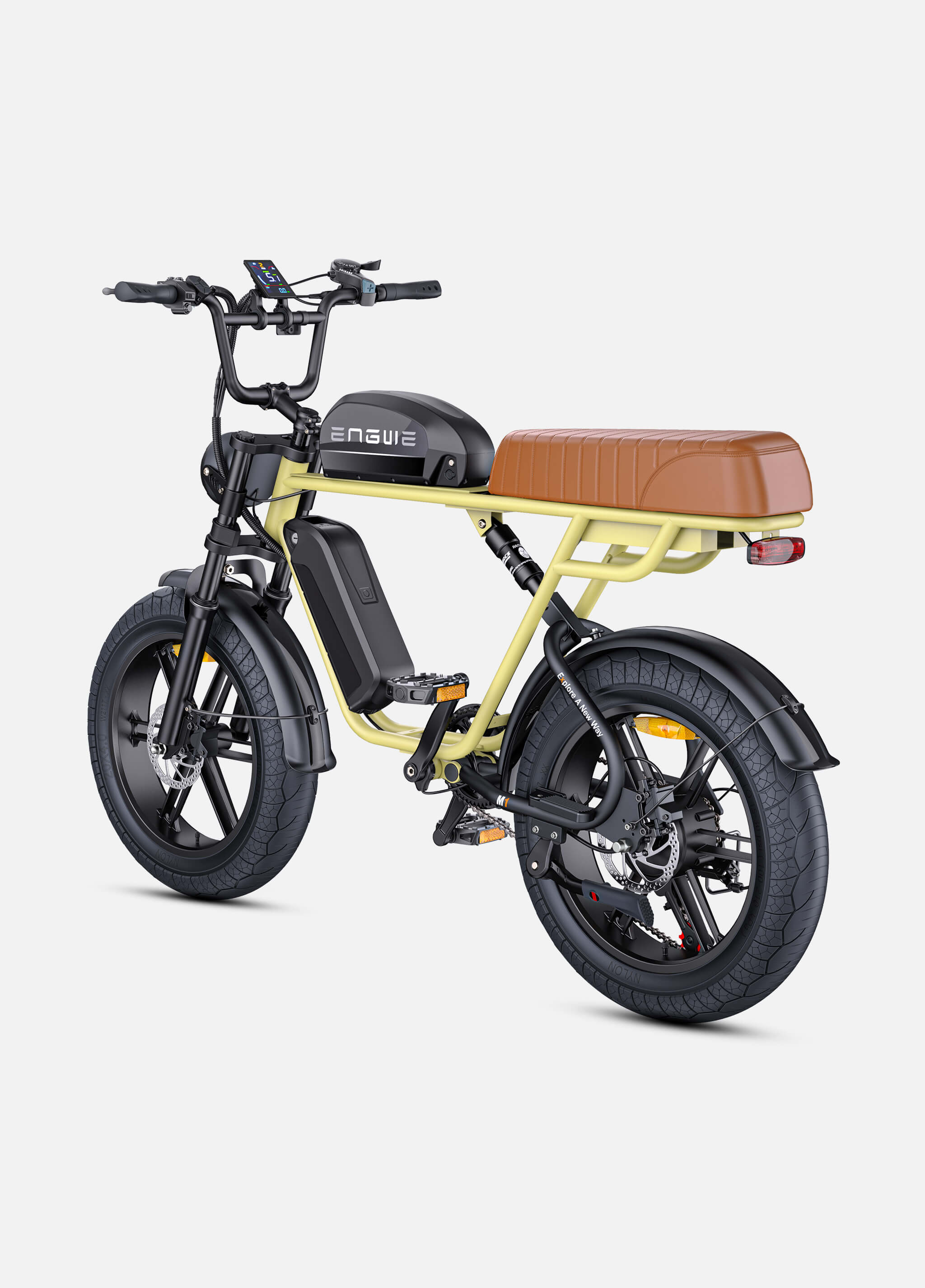 ENGWE M1 65Nm Torque Dual Passenger Motorcycle-styled E-bike
