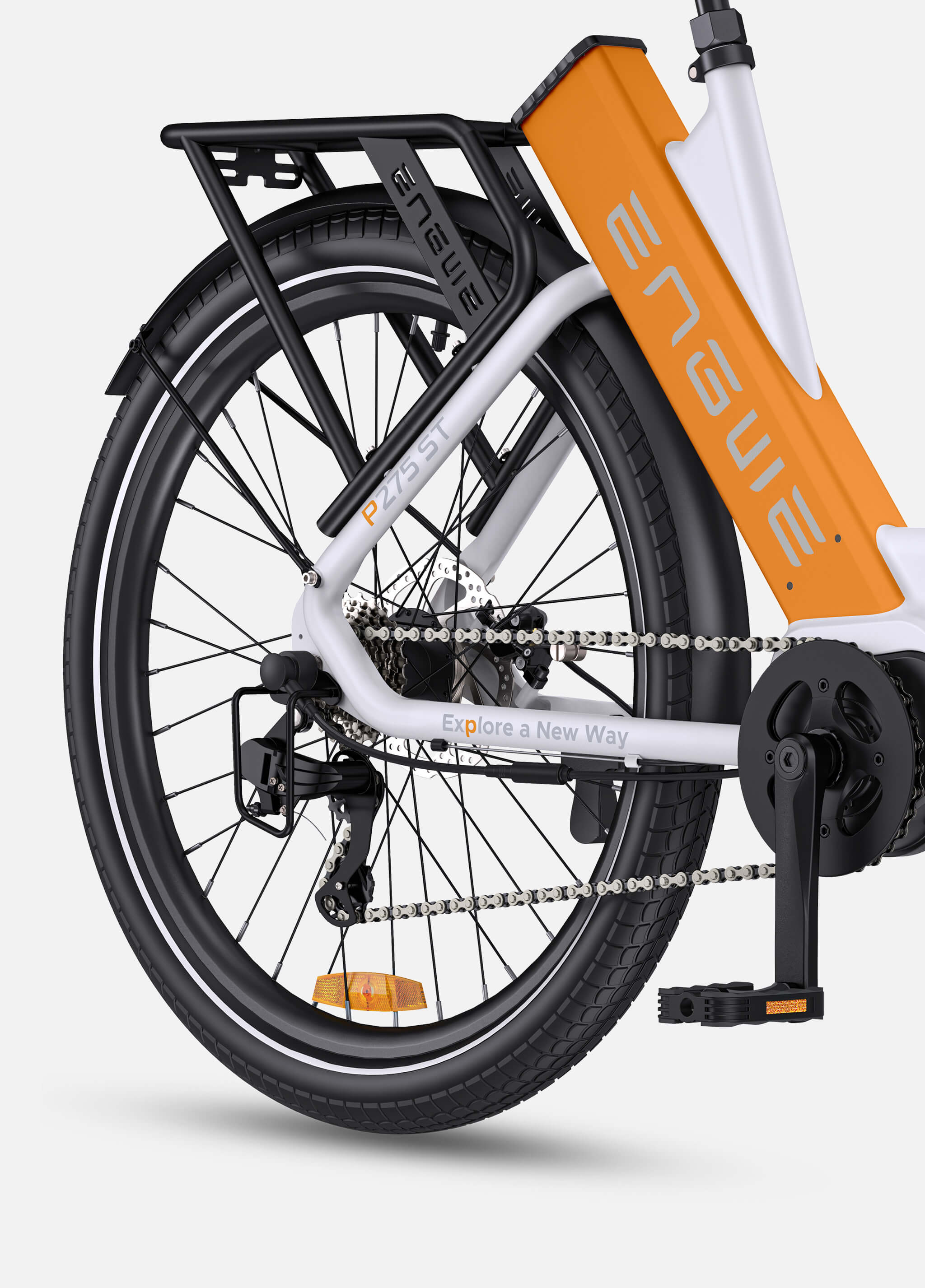 ENGWE P275 ST 250W 260km Ananda Torque Sensor Mid-drive Motor Commuting E-bike
