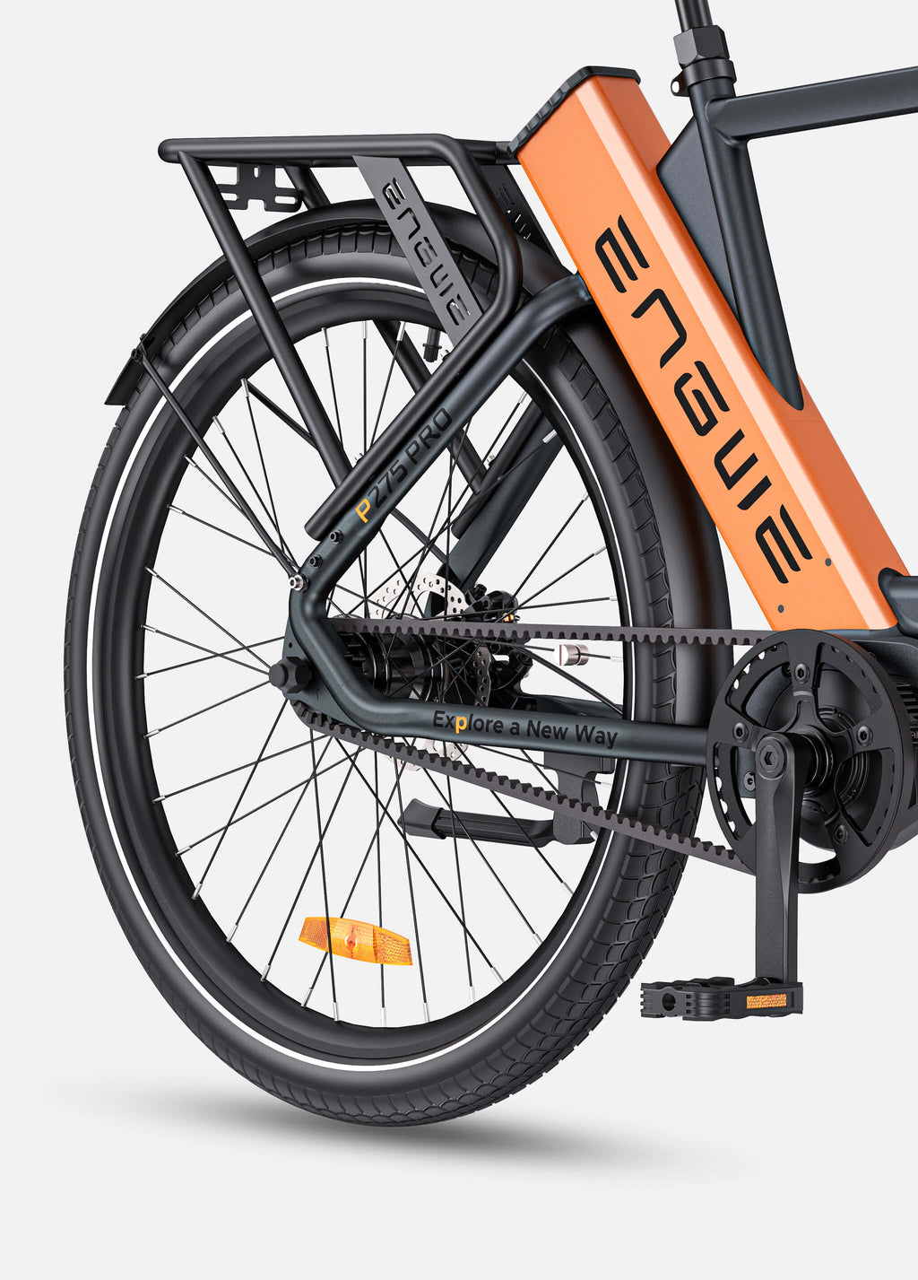 ENGWE P275 Pro 250W 260km Bafang Torque Sensor Mid-drive Motor Commuting E-bike