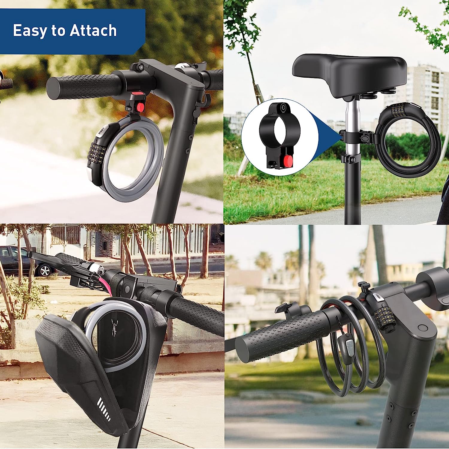 Cable Lock for All Scooter or Bike – Limited $6 Offer