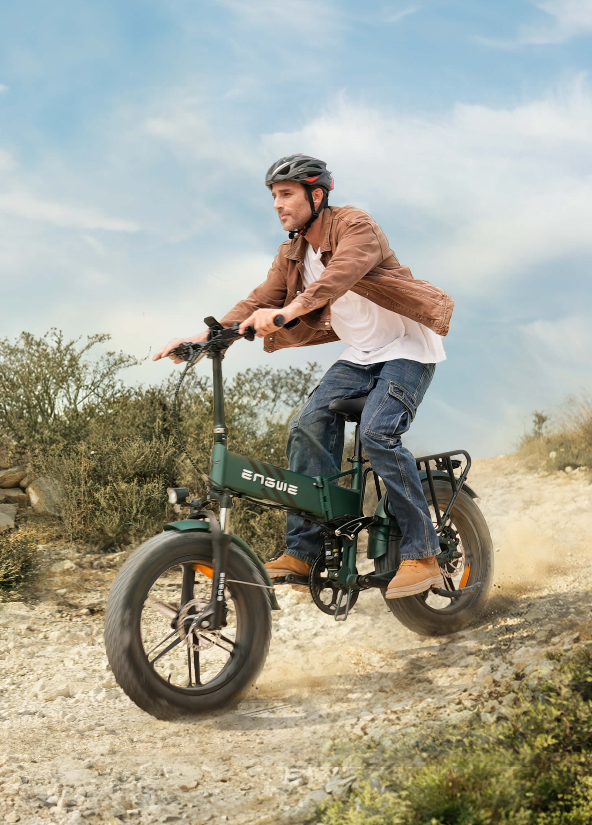 ENGINE PRO 2.0 Max Speed 25km/h Mileage 110km 75Nm High Torque Folding E-bike