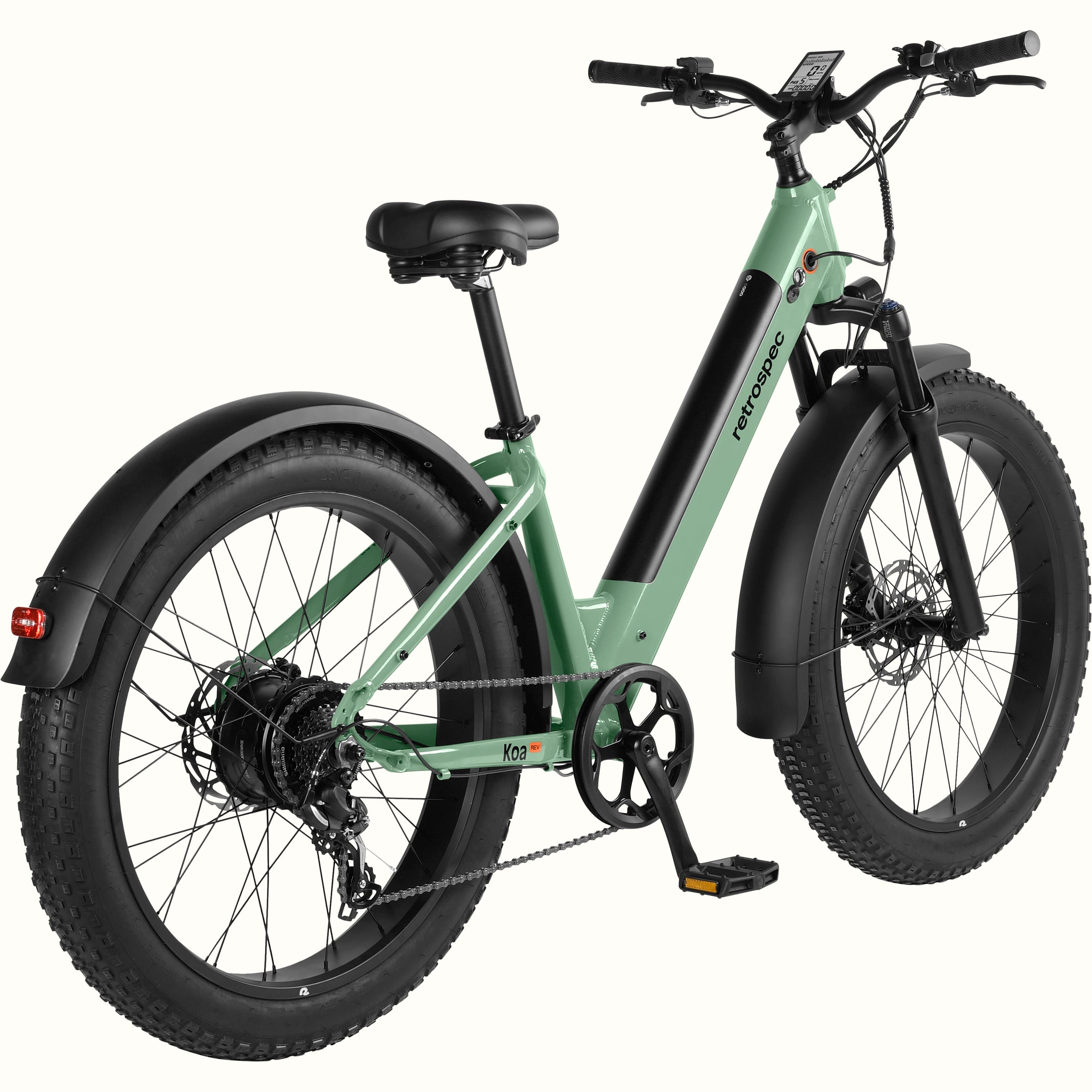 Koa Rev 2 Fat Tire Electric Bike - Step Through