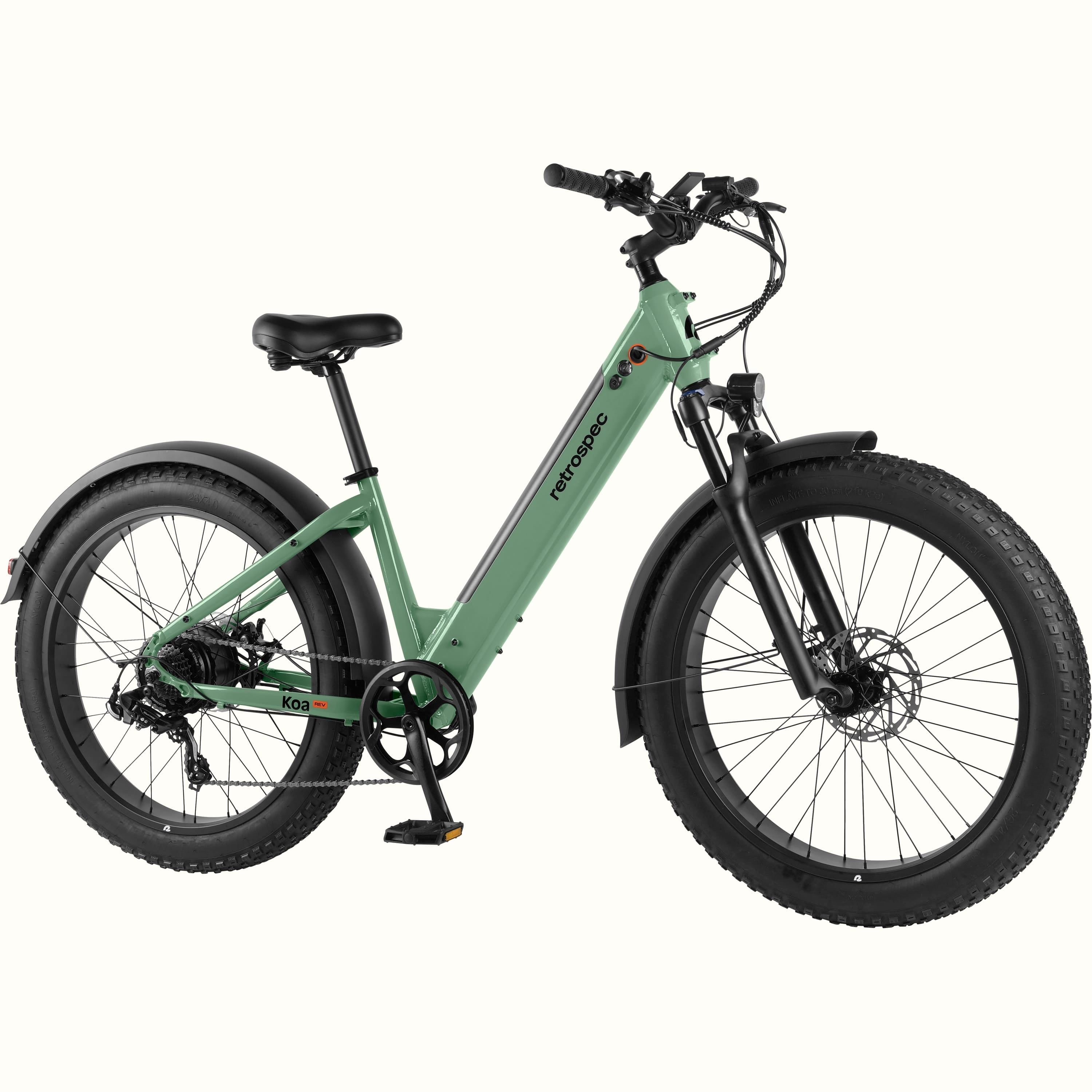 Koa Rev 2 Fat Tire Electric Bike - Step Through