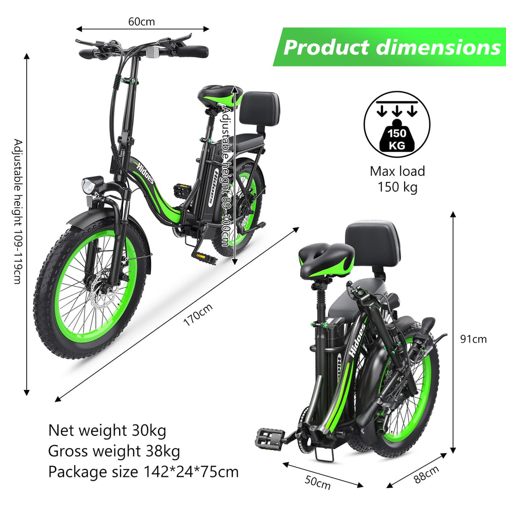 Hidoes C1 Folding Commuter Electric Bike