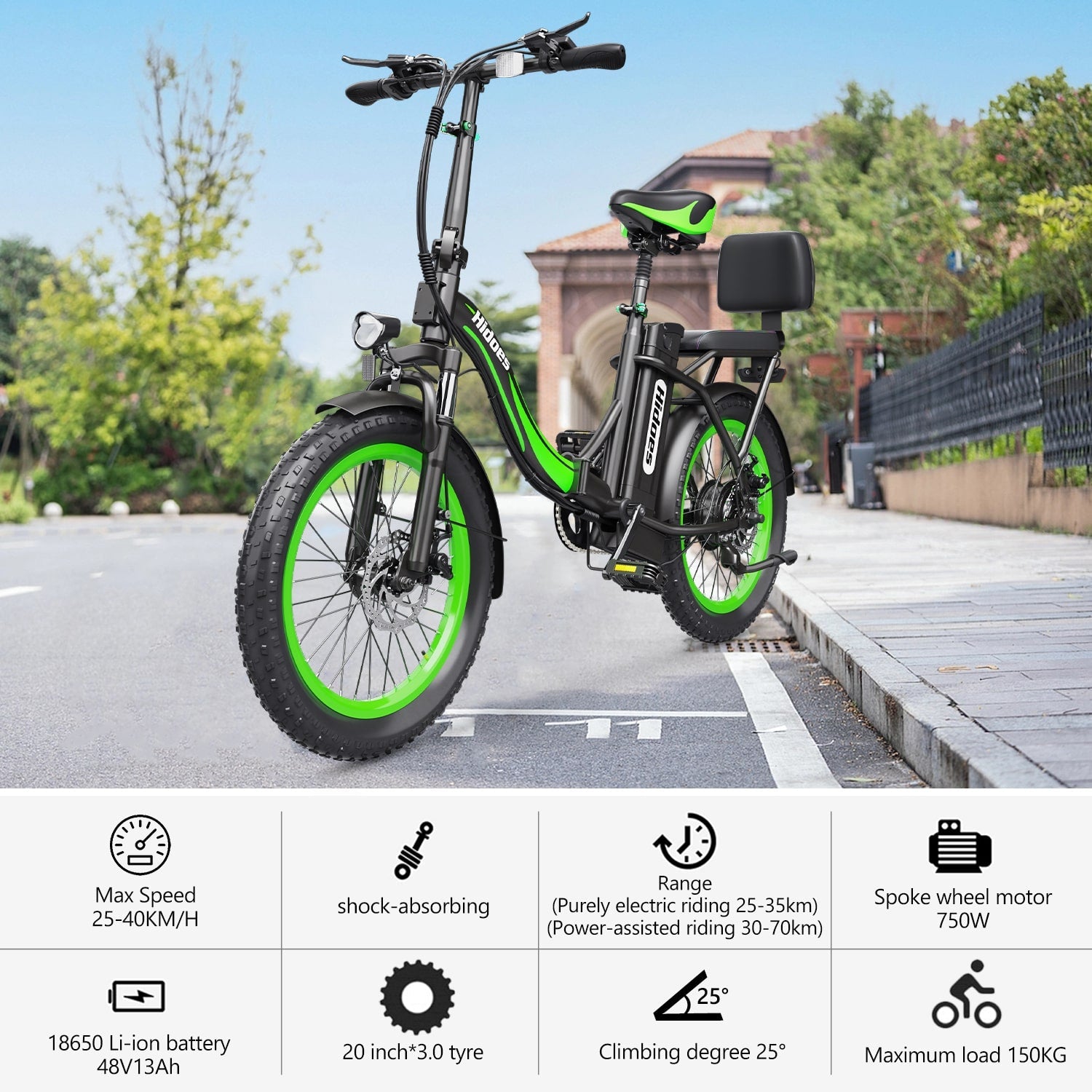 Hidoes C1 Folding Commuter Electric Bike