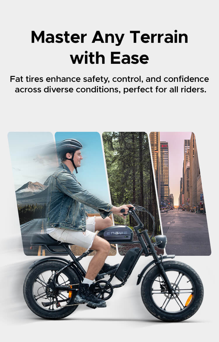 ENGWE M1 65Nm Torque Dual Passenger Motorcycle-styled E-bike
