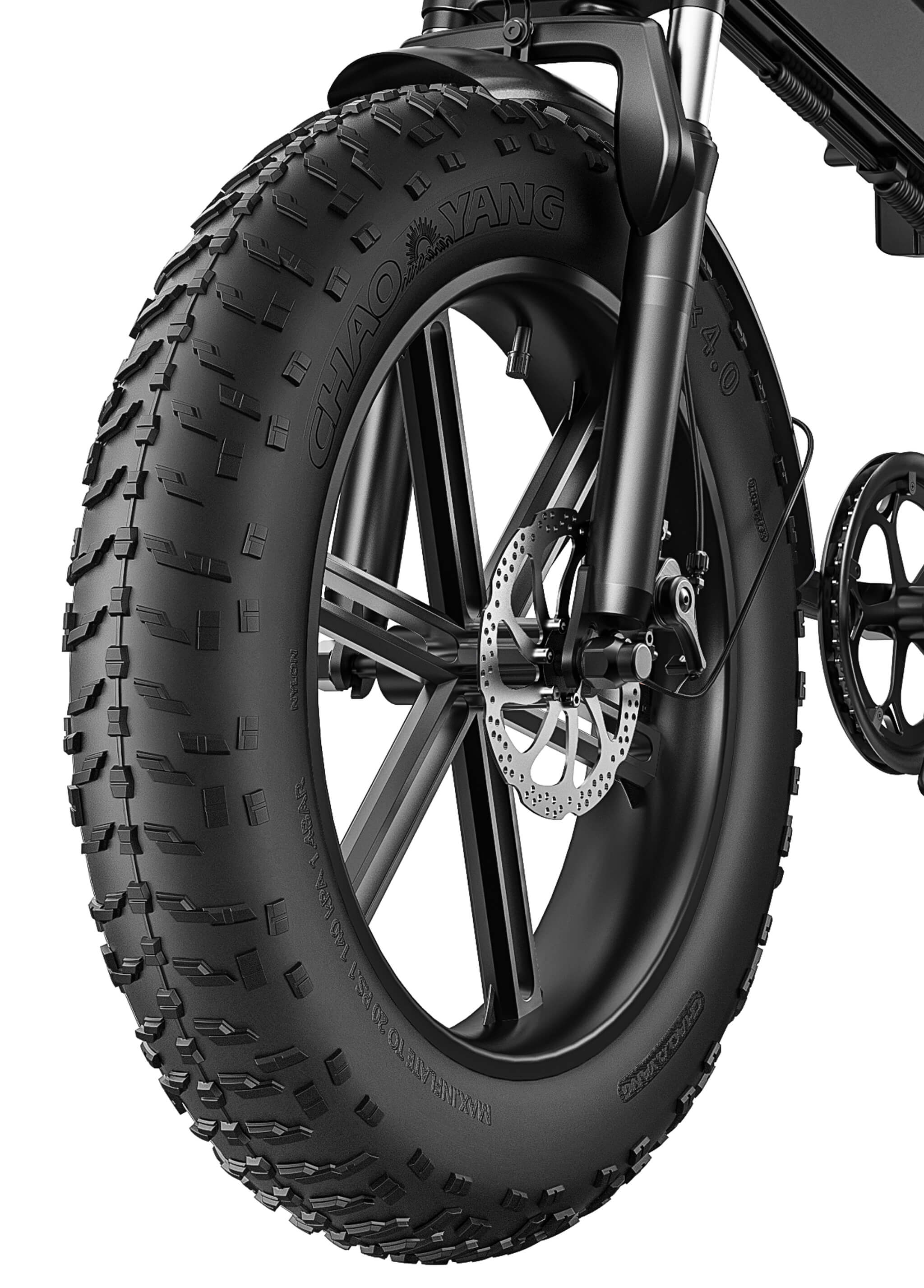 EP-2 Pro 120 km Range Max Speed 25 km/h Front Suspension Foldable E-bike