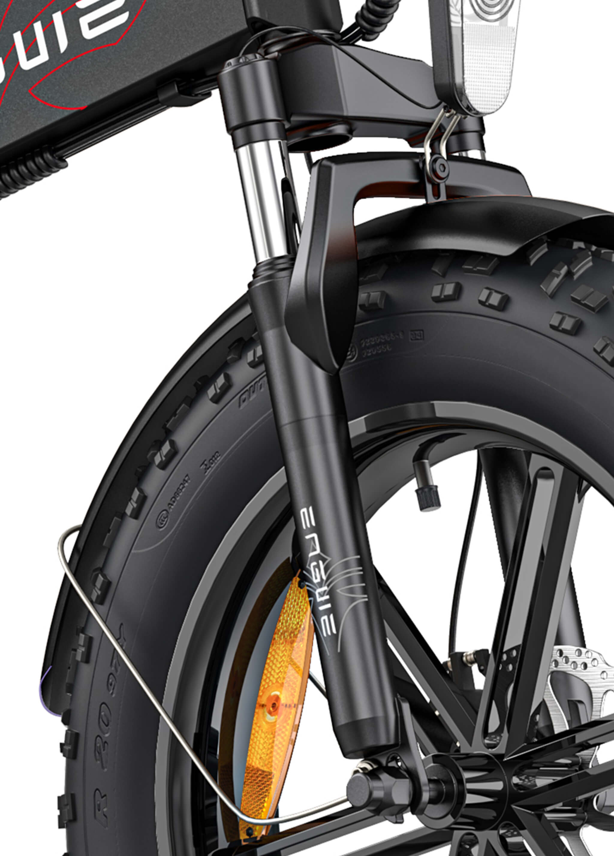 EP-2 Pro 120 km Range Max Speed 25 km/h Front Suspension Foldable E-bike