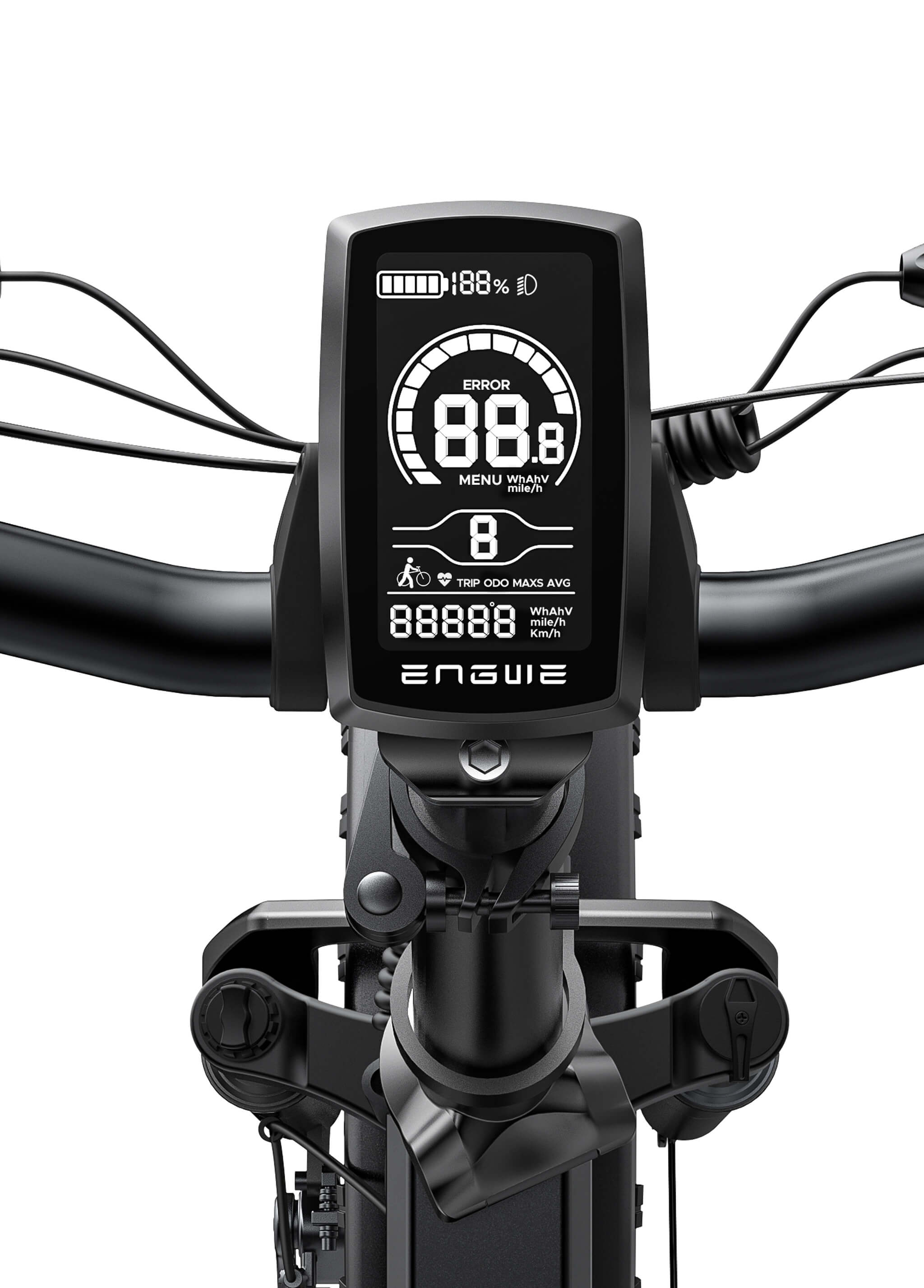 EP-2 Pro 120 km Range Max Speed 25 km/h Front Suspension Foldable E-bike