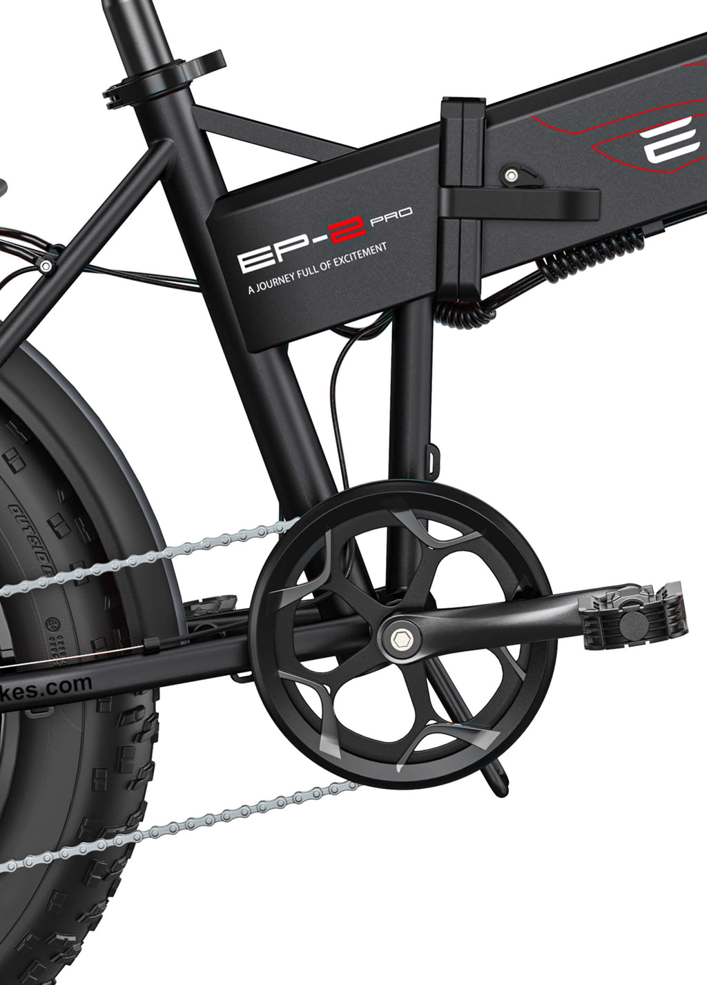 EP-2 Pro 120 km Range Max Speed 25 km/h Front Suspension Foldable E-bike