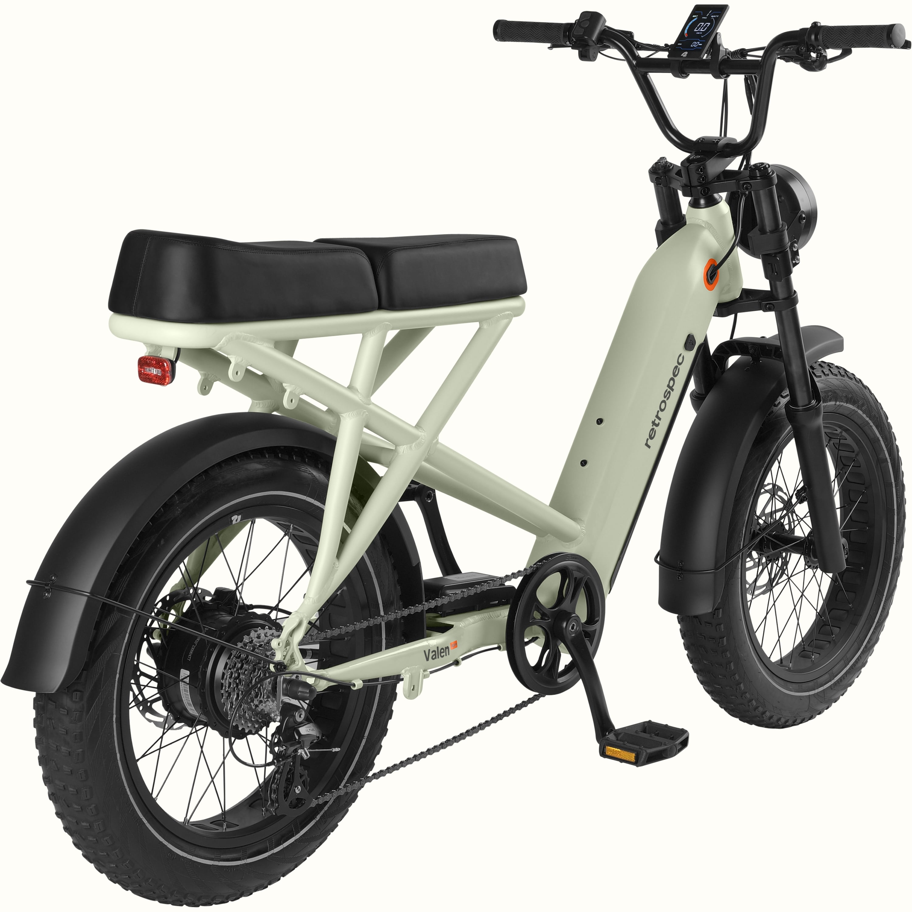 Valen Rev+ Fat Tire Electric Bike - Step Through