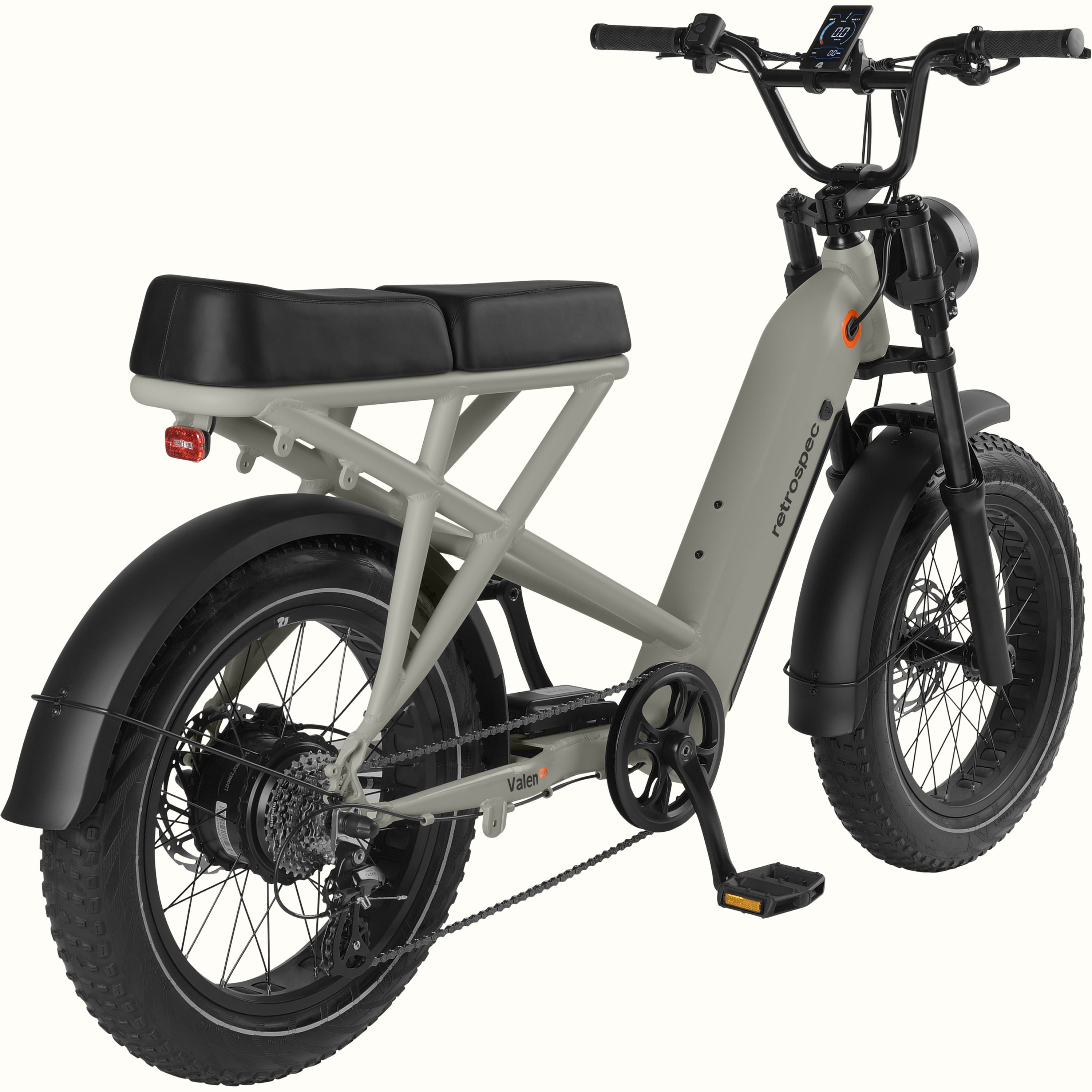 Valen Rev+ Fat Tire Electric Bike - Step Through