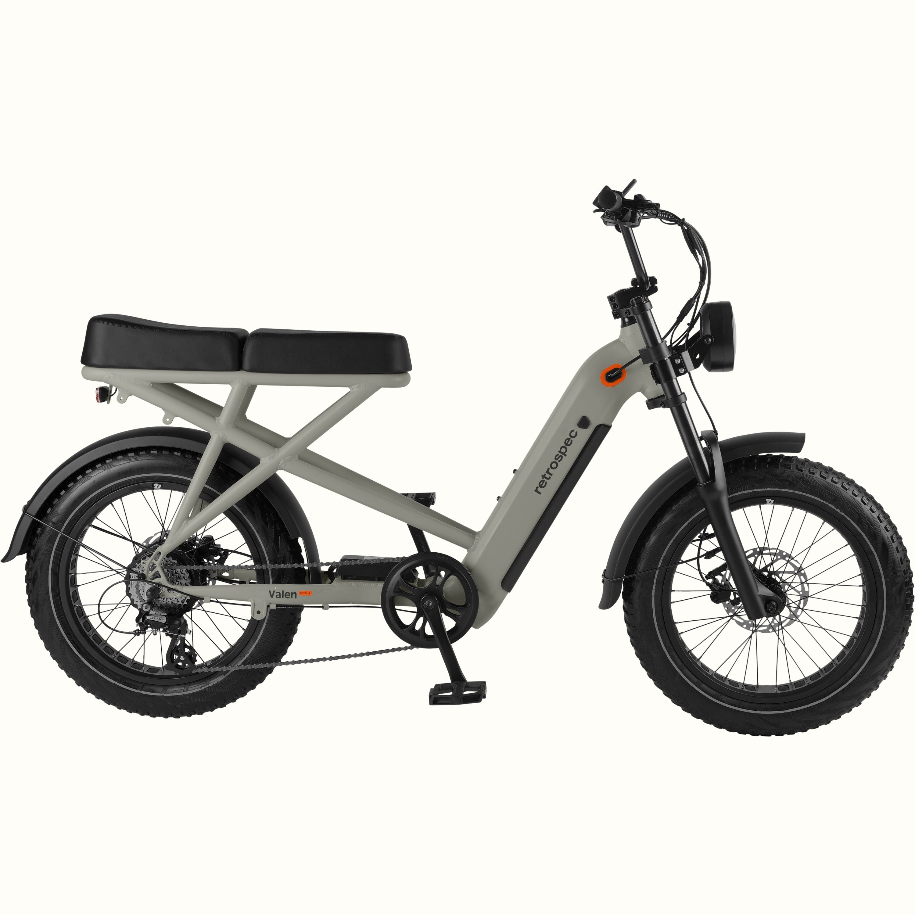 Valen Rev+ Fat Tire Electric Bike - Step Through