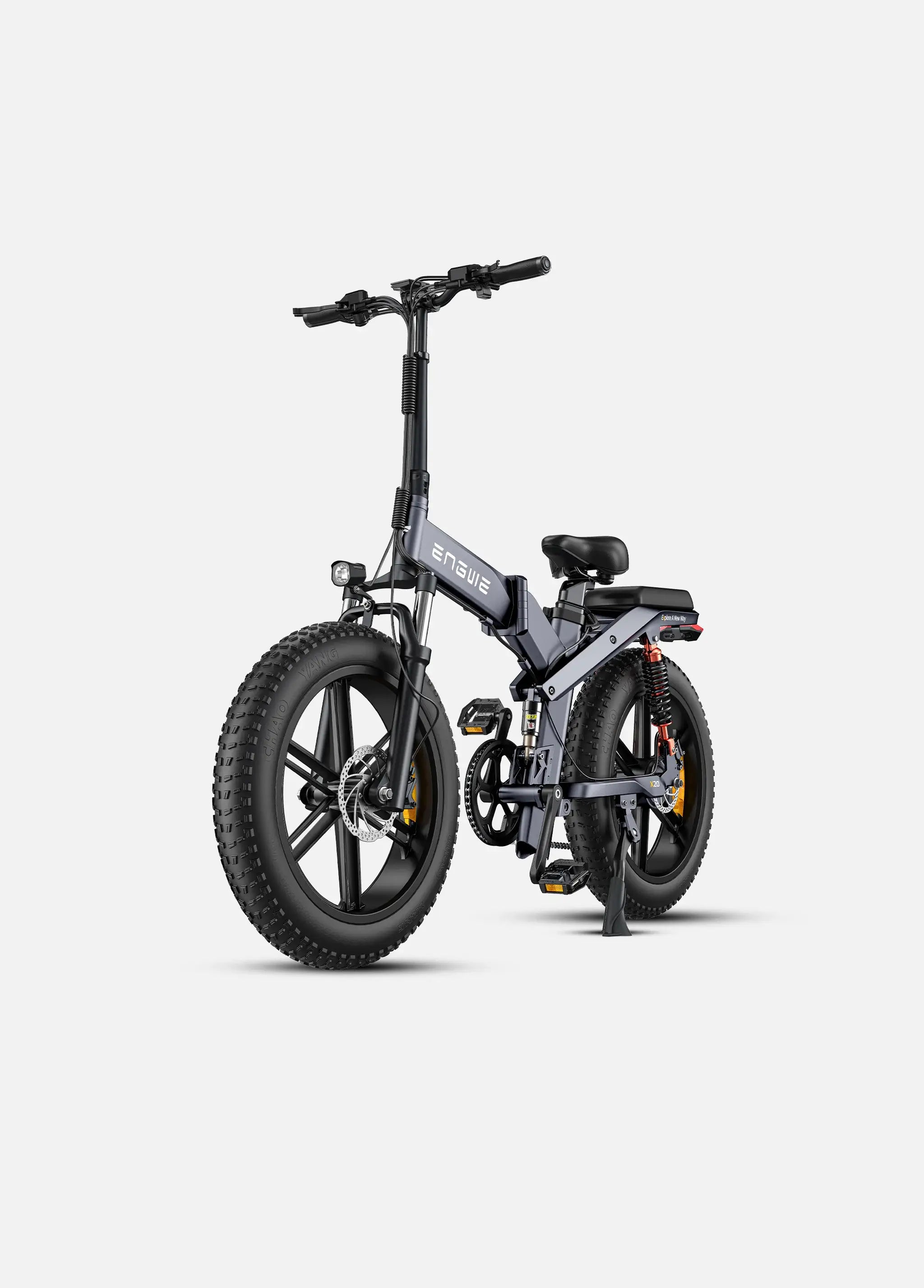ENGWE X20 25 km/h Triple Suspension 22.2Ah Dual Batteries Foldable E-bike