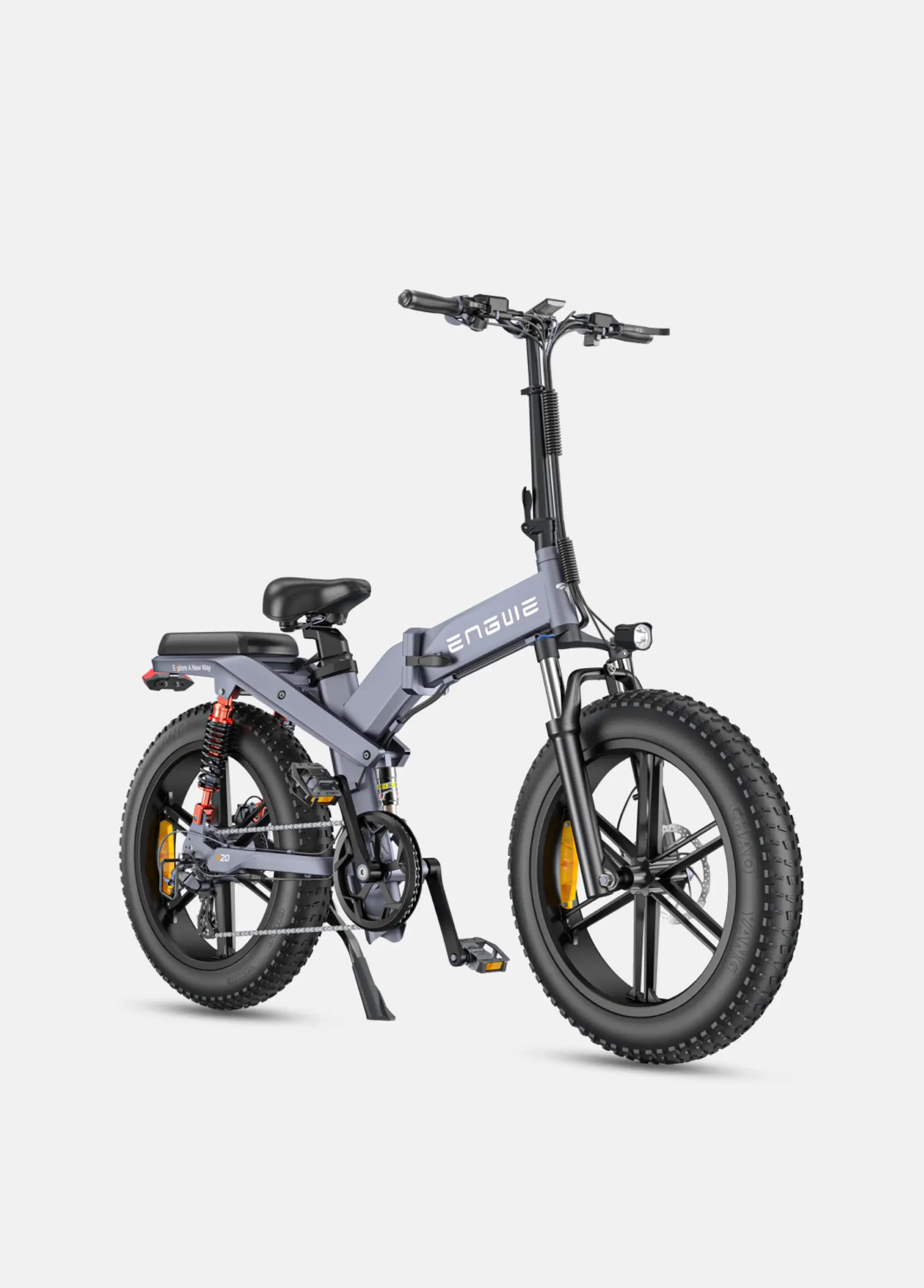 ENGWE X20 25 km/h Triple Suspension 22.2Ah Dual Batteries Foldable E-bike