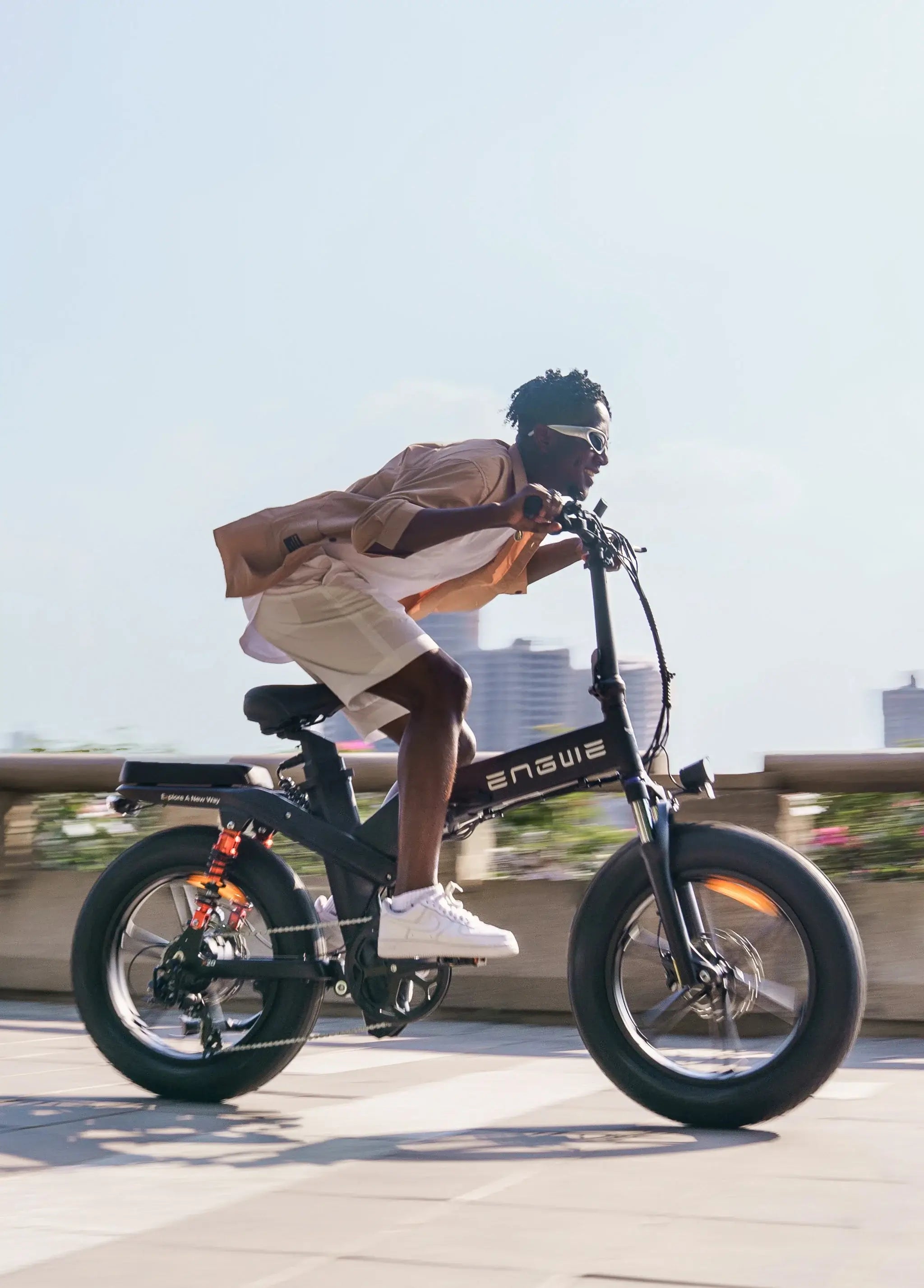 ENGWE X20 25 km/h Triple Suspension 22.2Ah Dual Batteries Foldable E-bike