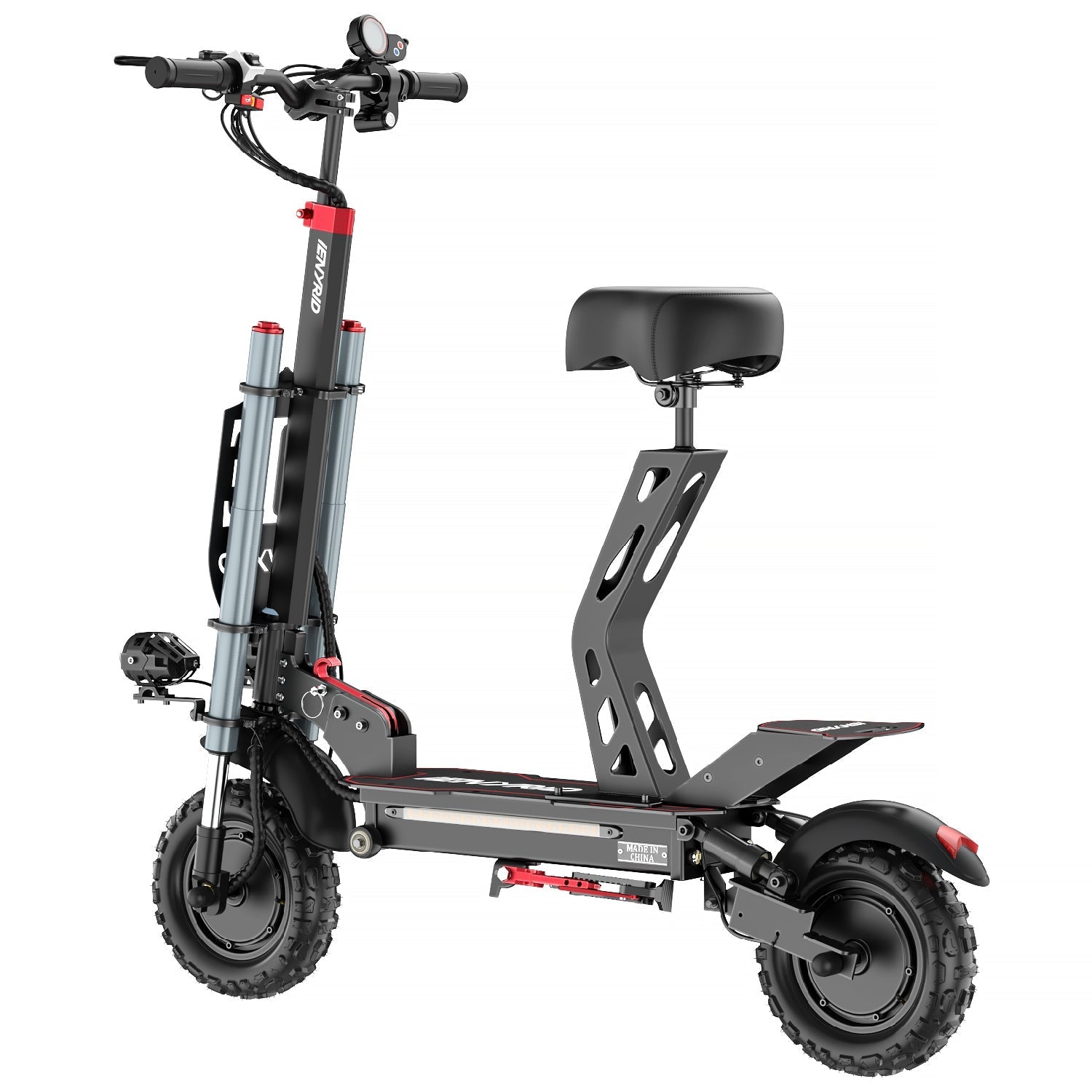 iENYRID ES20 Electric Scooter with 2400W Peak Motor, Dual Motor Scooter with 55km/h Speed, 48V 20Ah Battery, 60 Km Long Range, Max Load 150 Kg
